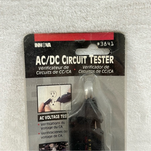 Innova AC/DC Circuit Tester #3841 Black Voltage Test Handheld Tool. - Picture 2 of 6